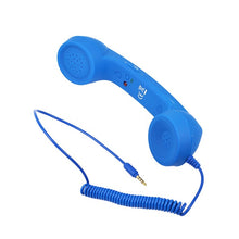 Load image into Gallery viewer, High quality retro classic Comfort telephone Handset 3.5mm Mini microphone Speaker Phone Call Receiver For Iphone Samsung Huawei