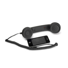 Load image into Gallery viewer, High quality retro classic Comfort telephone Handset 3.5mm Mini microphone Speaker Phone Call Receiver For Iphone Samsung Huawei
