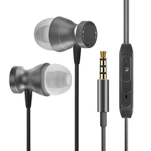 Load image into Gallery viewer, MENGYU Magnet Metal Earphone Heavy Bass Sound Anti-Sweat Sport Headset with Mic Handsfree Earbuds for iPhone Samsung Xiaomi