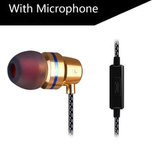 Load image into Gallery viewer, DUSZAKE In-Ear Headphones For Xiaomi Earphone For Phone Stereo Bass Headset Metal Wired Earphone HiFi Headphones Mic for Samsung