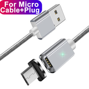 Essager Micro USB Cable Magnetic Charger For Samsung Xiaomi Huawei LG 2.4A Fast Charge Magnet Charging Data Cord Microusb Cable