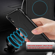 Load image into Gallery viewer, GerTong Ultra-thin Black Magnetic Case for iPhone 6S 7 6 8Plus Xs Max XR Soft TPU Capa for iPhoneX Cover Magnet Car Phone Holder