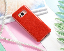 Load image into Gallery viewer, GerTong Luxury Glitter Phone Case For Smasung Galaxy S8 S9 Plus Soft TPU Cover For Galaxy Note 8 Protective Crystal Coque Shell