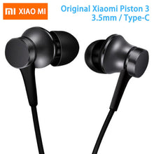 Load image into Gallery viewer, Original Xiaomi Earphone Mi Piston 3 Fresh Version In-Ear with Mic Wire Control for mobile phone xiaomi earphones headset 3.5mm