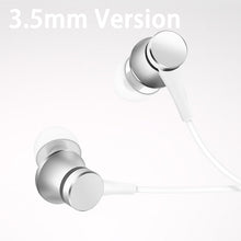 Load image into Gallery viewer, Original Xiaomi Earphone Mi Piston 3 Fresh Version In-Ear with Mic Wire Control for mobile phone xiaomi earphones headset 3.5mm