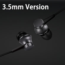 Load image into Gallery viewer, Original Xiaomi Earphone Mi Piston 3 Fresh Version In-Ear with Mic Wire Control for mobile phone xiaomi earphones headset 3.5mm