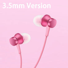 Load image into Gallery viewer, Original Xiaomi Earphone Mi Piston 3 Fresh Version In-Ear with Mic Wire Control for mobile phone xiaomi earphones headset 3.5mm