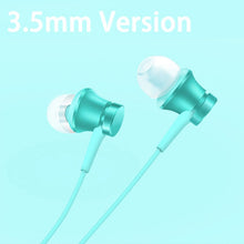 Load image into Gallery viewer, Original Xiaomi Earphone Mi Piston 3 Fresh Version In-Ear with Mic Wire Control for mobile phone xiaomi earphones headset 3.5mm