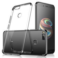Load image into Gallery viewer, GerTong Ultra Thin Clear Case For Xiaomi Mi A1 A2 6 8 6X 5X Mix2 S Plating Soft TPU Cases Redmi S2 4A 5 Plus 4X Note 4 5A Coque