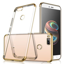 Load image into Gallery viewer, GerTong Ultra Thin Clear Case For Xiaomi Mi A1 A2 6 8 6X 5X Mix2 S Plating Soft TPU Cases Redmi S2 4A 5 Plus 4X Note 4 5A Coque