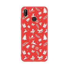 Load image into Gallery viewer, Phone Case For Huawei Nova3e 3 3i 2i P20 Pro P Smart Mate 20 10 Lite Cute Cartoon Soft TPU Cases for Honor 9i Christmas Cover