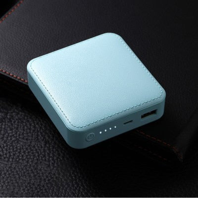 10000mAh Mini Power Bank For iphone 7 Samsung S8 iPad Huawei P20 External Battery Charger Portable Little Gift USB 2A Powerbank