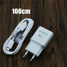 Load image into Gallery viewer, Samsung Charger Adaptive Fast Charge adapter For Galaxy a8 a6 a5 Note 4 5 J3 J5 2017 J7 S6 S7 edge S4 Original QC 3.0 EU Adapter