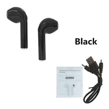 Load image into Gallery viewer, Wireless Earpiece Bluetooth Earphones I7 i7s TWS sport Earbuds Headset With Mic For smart Phone iPhone Xiaomi Samsung Huawei LG