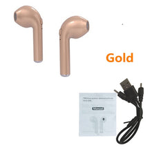 Load image into Gallery viewer, Wireless Earpiece Bluetooth Earphones I7 i7s TWS sport Earbuds Headset With Mic For smart Phone iPhone Xiaomi Samsung Huawei LG
