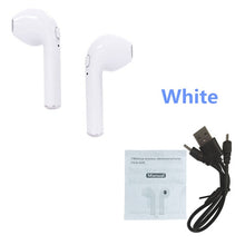 Load image into Gallery viewer, Wireless Earpiece Bluetooth Earphones I7 i7s TWS sport Earbuds Headset With Mic For smart Phone iPhone Xiaomi Samsung Huawei LG