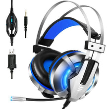 Load image into Gallery viewer, EKSA Gaming Headphones Wired Gamer Headset Virtual 7.1/ 3.5mm Over Ear Headphones With Noise Cancelling Mic For PC/Xbox/PS4 etc