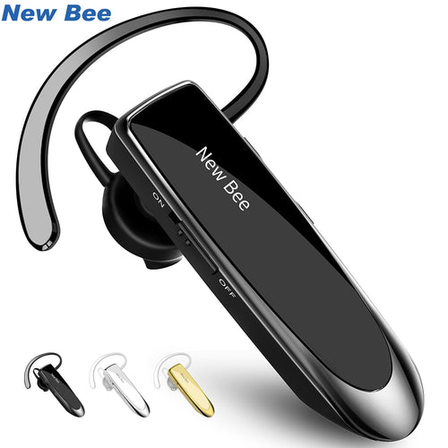 New Bee Bluetooth Headset Bluetooth Earphone Hands-free Headphone Mini Wireless Headsets Earbud Earpiece For iPhone xiaomi