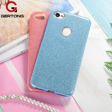 Load image into Gallery viewer, GerTong Luxury Glitter 3 in 1 Phone Case For Xiaomi Mi 5X A1 Slilcone Sparkle Cover For Redmi 5A 4A 5 Note 4 4X 64GB Phone Shell