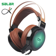 Load image into Gallery viewer, Salar C13 Gaming Headset Wired PC Stereo Earphones Headphones with Microphone for computer Gamer headphone 3.5mm