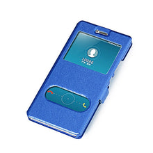 Load image into Gallery viewer, GerTong Soft Silicone Flip Cover Case For iPhone Xs 5.8"  View Windows PU Leather Case For iPhone XS Max 6.5" 2018 Fundas Coque