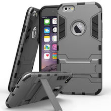 Load image into Gallery viewer, GerTong TPU + PC Protective Case For iPhone XS Max XR X 10 Phone Holder Cases Cover For iPhone 7 Plus 6 6s Plus Coque Shell Capa
