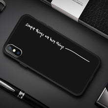 Load image into Gallery viewer, GerTong Abstract Line Face Soft Phone Case For iphone 7 Case Cartoon Art Cover For iphone 5 S SE 6 6S 8 Plus X XS Max XR Coque