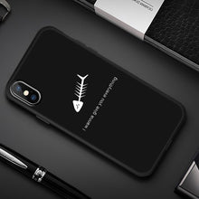 Load image into Gallery viewer, GerTong Abstract Line Face Soft Phone Case For iphone 7 Case Cartoon Art Cover For iphone 5 S SE 6 6S 8 Plus X XS Max XR Coque