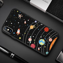 Load image into Gallery viewer, GerTong Abstract Line Face Soft Phone Case For iphone 7 Case Cartoon Art Cover For iphone 5 S SE 6 6S 8 Plus X XS Max XR Coque