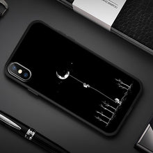 Load image into Gallery viewer, GerTong Abstract Line Face Soft Phone Case For iphone 7 Case Cartoon Art Cover For iphone 5 S SE 6 6S 8 Plus X XS Max XR Coque