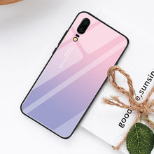 Load image into Gallery viewer, Couple Love Painting Phone Cases For Huawei  P20 Lite Nova 3 3i Mate 20 10 Pro Soft Case For Honor 8X 10 Hard Glass Fundas Cover