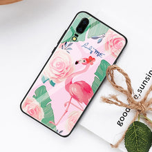 Load image into Gallery viewer, Couple Love Painting Phone Cases For Huawei  P20 Lite Nova 3 3i Mate 20 10 Pro Soft Case For Honor 8X 10 Hard Glass Fundas Cover