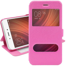 Load image into Gallery viewer, GerTong Leather Filp Case For Xiaomi Redmi 4X 4 4A 3S 3X Note 4 5A 3 5 Pro Plus Mi6 Mi5 Mi A1 Mi5X With Holder Stand Phone Case