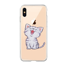 Load image into Gallery viewer, Lovely Red Heart Phone Case For iPhone 6 6S 5 5S SE 7 8 Plus Silicon Soft TPU Clear Ultra Thin Cover For iPhone XS Max X XR Capa