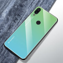 Load image into Gallery viewer, Colorful Glass Cover For Xiaomi Redmi 5Plus 6A Note 5 7 6 Pro Mi6 Poco F1 Mi9 SE Mi A1 A2 5X mi8 Lite Phone Case Soft TPU Fundas