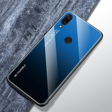 Load image into Gallery viewer, Colorful Glass Cover For Xiaomi Redmi 5Plus 6A Note 5 7 6 Pro Mi6 Poco F1 Mi9 SE Mi A1 A2 5X mi8 Lite Phone Case Soft TPU Fundas
