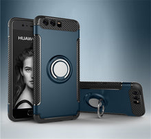 Load image into Gallery viewer, GerTong Soft TPU Armor Case For Huawei P20 Pro P10 Mate 10 Lite P 10 Plus P9 Finger Ring Phone Cover Honor9 V9 Car Holder Cases