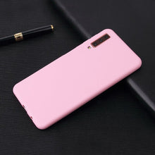 Load image into Gallery viewer, Slim Silicon Cover For Samusng Galaxy S10 Lite S8 S9 A9 A7 A8 A6 J4 J6 Plus 2018 J5 J7 J3 2017 Note8 9 Soft Matte TPU Phone Case