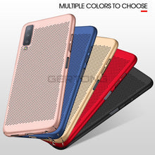 Load image into Gallery viewer, PC Heat Dissipation Case For Samsung Galaxy J6 J4 S9 S8 A8 Plus A7 2018 A3 A5 J3 J7 J5 2017 Note 9 8 Phone Cover Shell J2 Pro