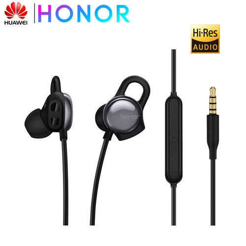 Huawei Headset Huawei Honor Earphone AM16 Hi Res Heart Rate Monitor Hi-Res 3.5mm Port with Microphone Wire Control